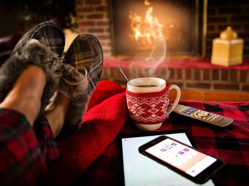 Un petit feu de&nbsp;cheminée